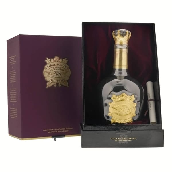 Royal Salute Stone of Destiny 38 Years Blended Scotch Whisky 70cl