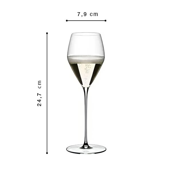 Riedel Veloce Flûte à Champagne, Pack de 2
