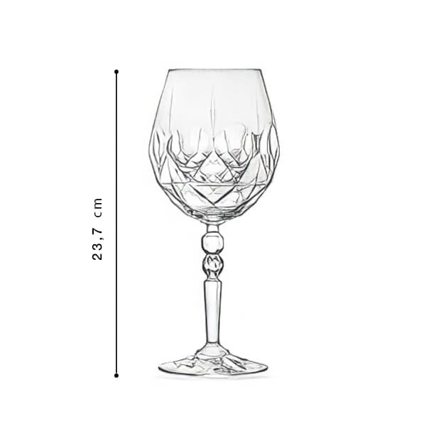 RCR Luxion Professional Alkemist Cocktail Glas, 6er-Pack