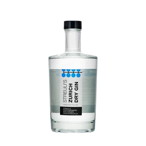 Streuli's Handcrafted Zürich Dry Gin 50cl