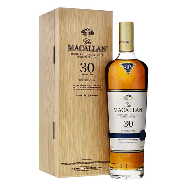 The Macallan 30 Years Double Cask 2023 Release Single Malt Whisky 70cl