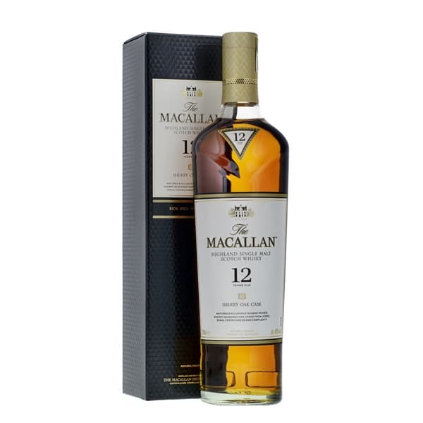 The Macallan 12 Year Old Sherry Oak Single Malt Whisky 70cl