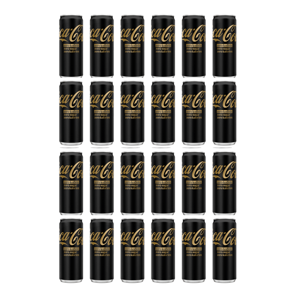 Coca Cola Zero Sugar Zero Caffeine 33cl 24er Pack