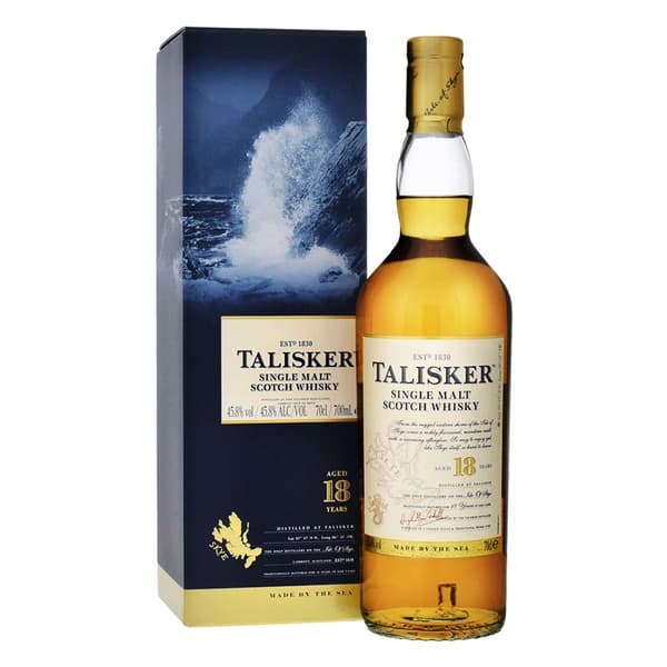 Talisker Single Malt Whisky 18 Years 70cl