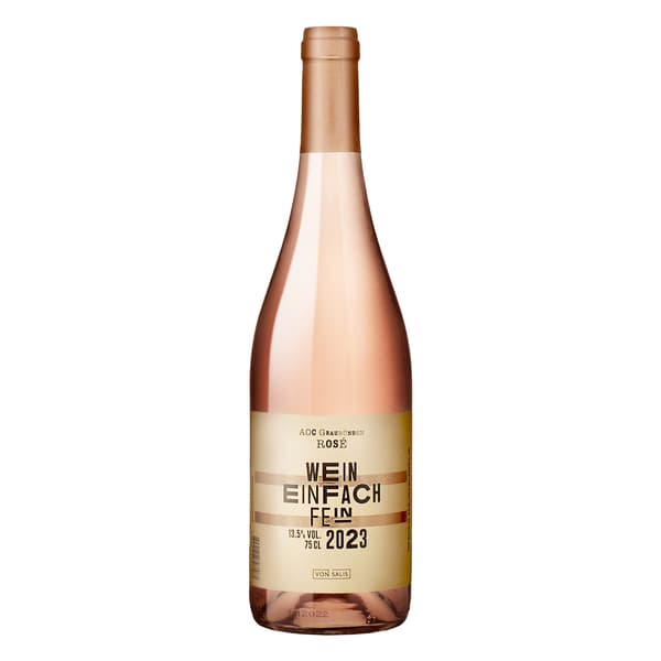 von Salis «Wein einfach fein» ROSÉ AOC 2023 75cl