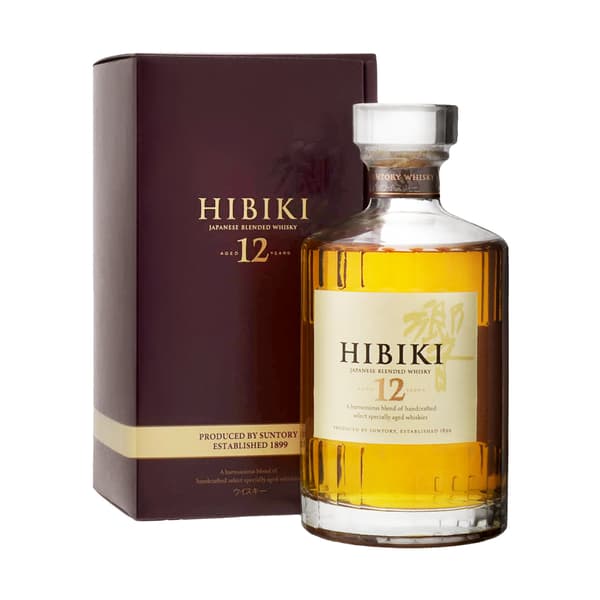 Hibiki 12 Years Japanese Blended Whisky 70cl