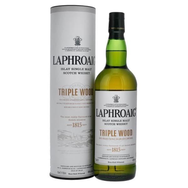 Laphroaig Triple Wood Single Malt Whisky 70cl