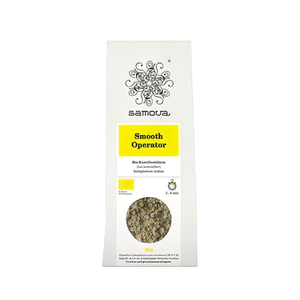 Samova Smooth Operator Tisane de fleurs de camomille bio Recharge 50g