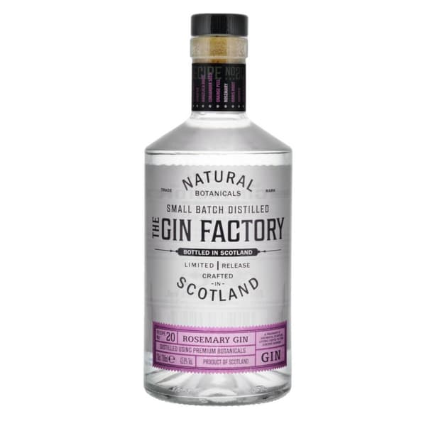 The Gin Factory Limited Release Rosemary Gin 70cl
