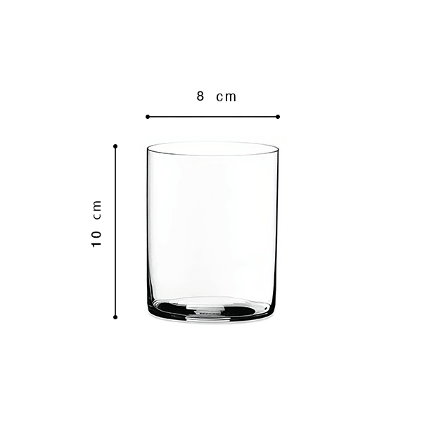 Riedel O Wine Tumbler Whisky Glas, 2er-Pack