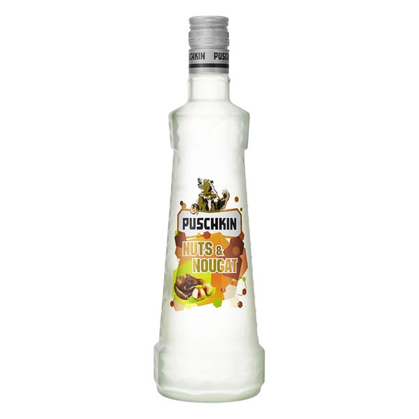 Puschkin Nuts & Nougat Likör 70cl