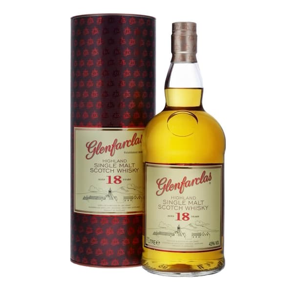 Glenfarclas 18 Years Single Malt Whisky 100cl