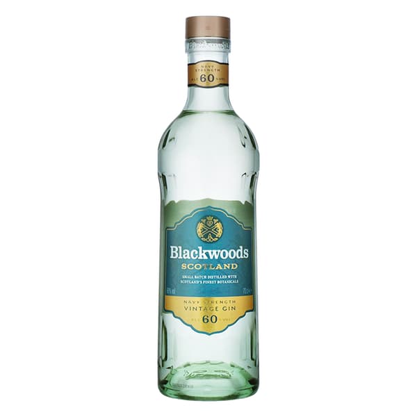 Blackwood's Vintage Dry Gin 60% 70cl
