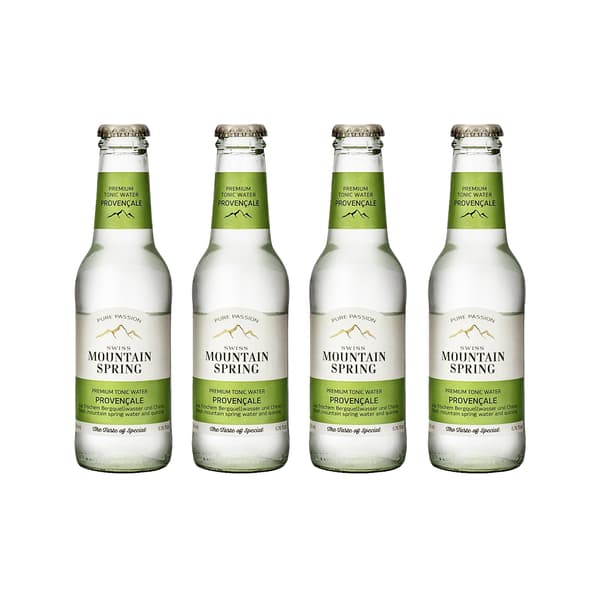 Swiss Mountain Spring Provençale Tonic Water 20cl Pack de 4