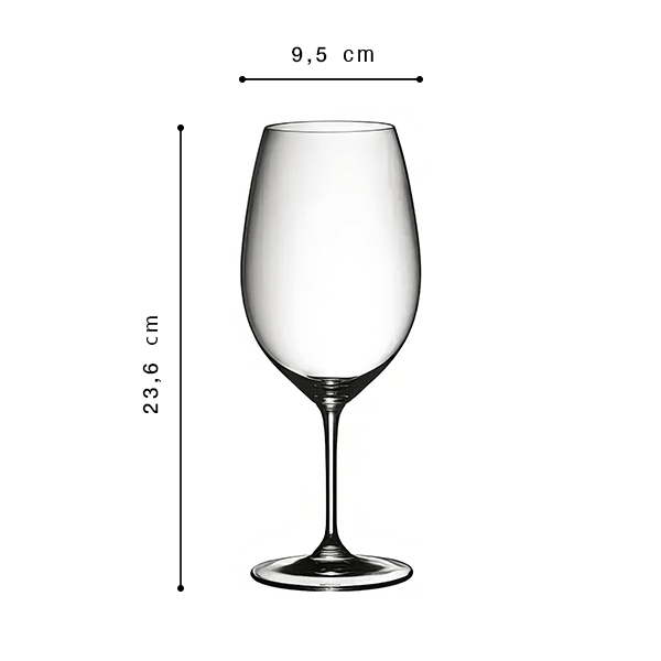 Riedel Vinum Syrah/Shiraz/Tempranillo Rotweinglas 70cl, 2er-Pack