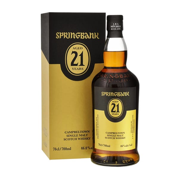 Springbank 21 Years Single Malt Whisky 70cl