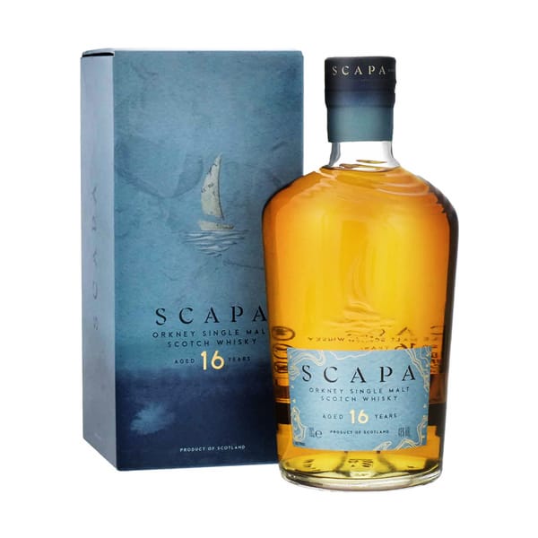 Scapa 16 Years Single Malt Scotch Whisky 70cl