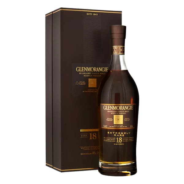 Glenmorangie 18 Years Single Malt Whisky 70cl