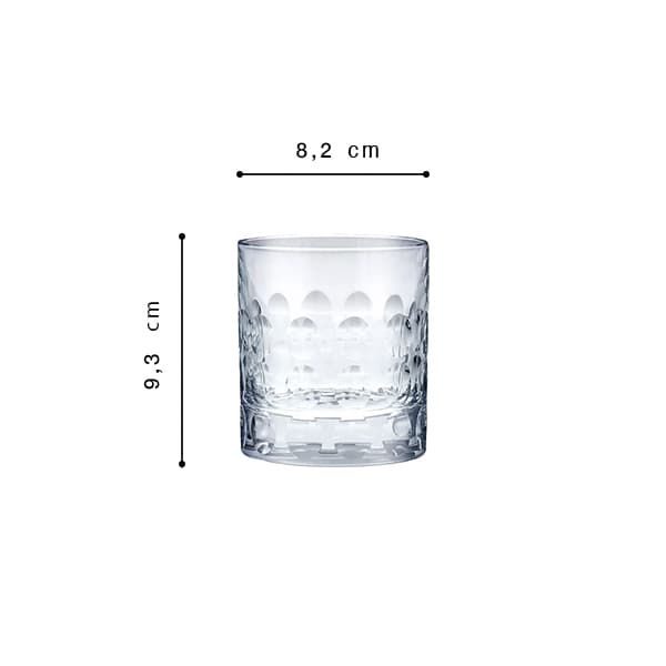 RCR Crystal Da Vinci Bubble D.O.F. Tumbler 29cl, 2er-Pack