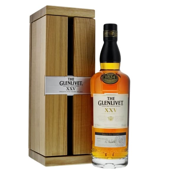 The Glenlivet 25 Years Single Malt Whisky 70cl