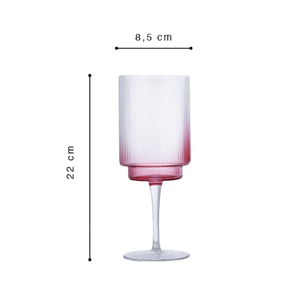 Ferdinand's Verre Rosé Aperitivo, Pack de 4