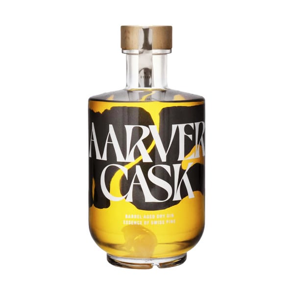 Aarver Cask Barrel Aged Dry Gin with Essence of Swiss Pine 50cl