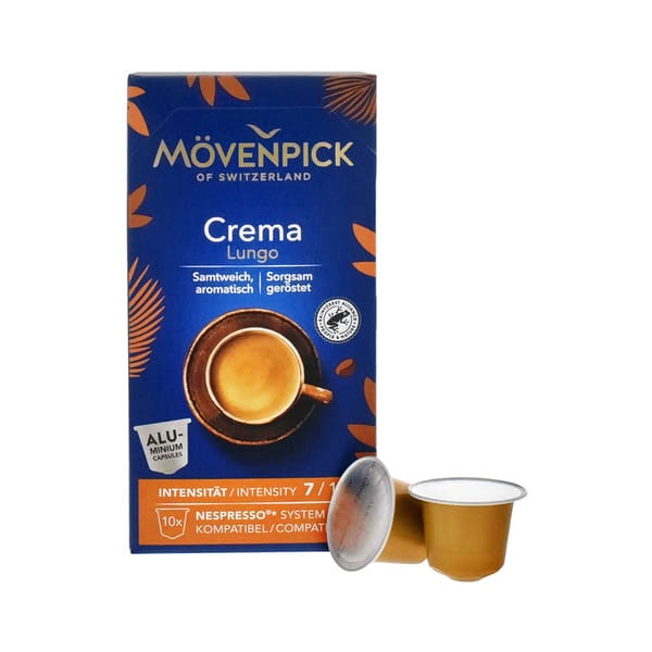 Mövenpick Lungo Crema 10 Kapseln