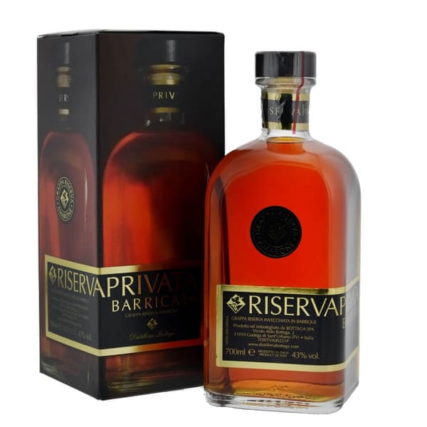Grappa Sandro Bottega Barricata Riserva Privata Amarone 70cl