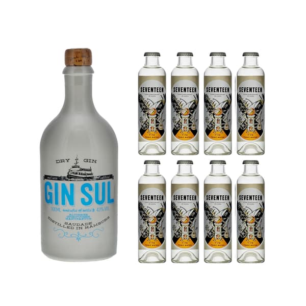 Gin Sul 50cl mit 8x 1724 Tonic Water