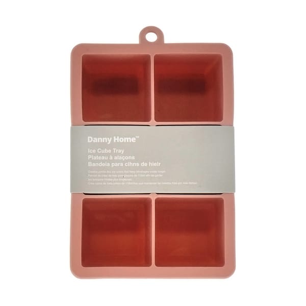Danny Home Eiswürfelform Pink 6 Stück 16.5x10.7x4.5cm