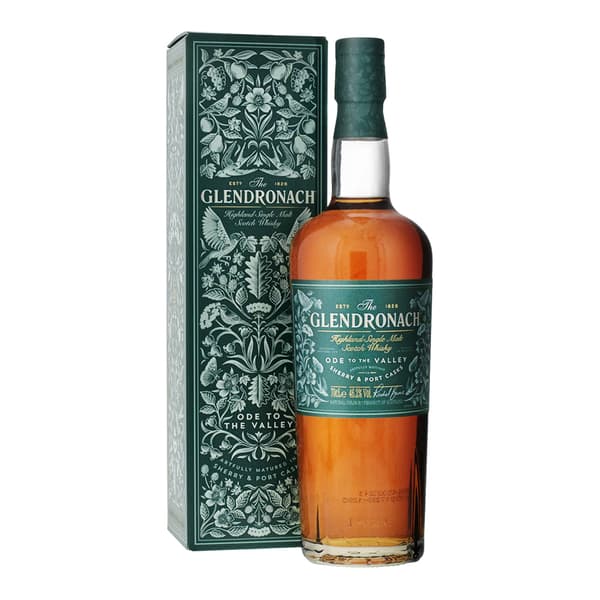 The Glendronach Ode To The Valley Port Cask Single Malt Whisky 70cl