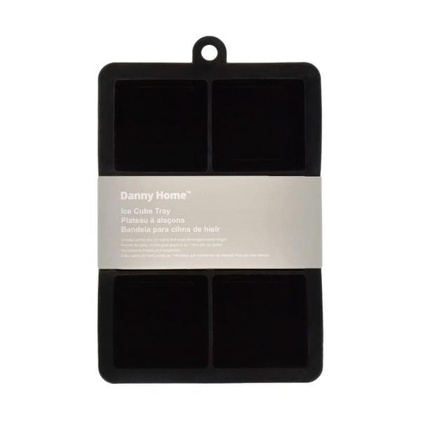 Danny Home Eiswürfelform Schwarz 6 Stück 16.5x10.7x4.5cm