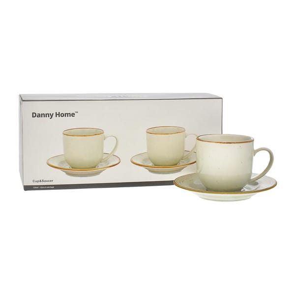 Danny Home Set de Tasses Shiny Pistachio 12cl 6 pièces