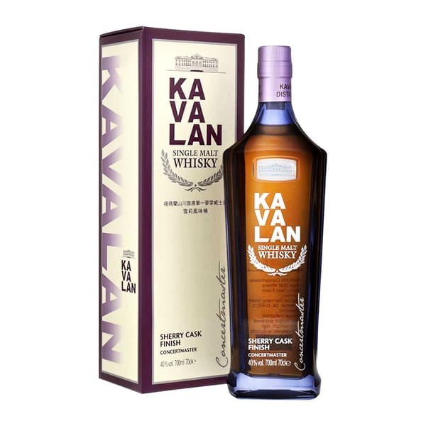 Kavalan Concertmaster Single Malt Whisky Sherry Cask Finish 70cl