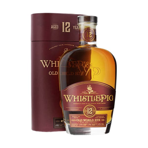 WhistlePig 12 Years Old Straight Rye Whiskey 70cl