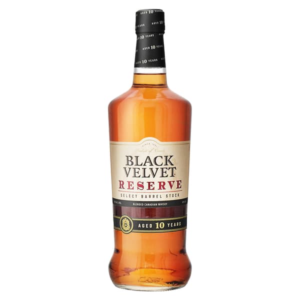 Black Velvet Reserve 10 Years Blended Whisky 100cl