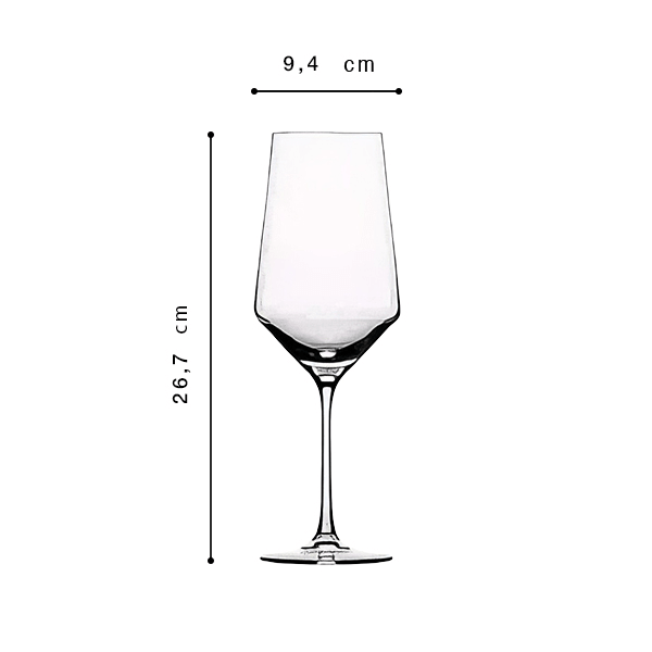 Zwiesel Glas Belfesta Bordeauxpokal Rotweinglas 68cl 6er Pack
