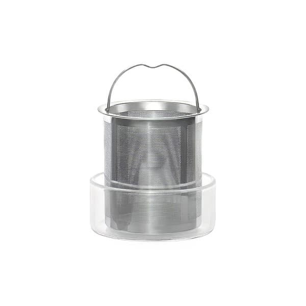 Avantcha Glass Teabag & Strainer Holder