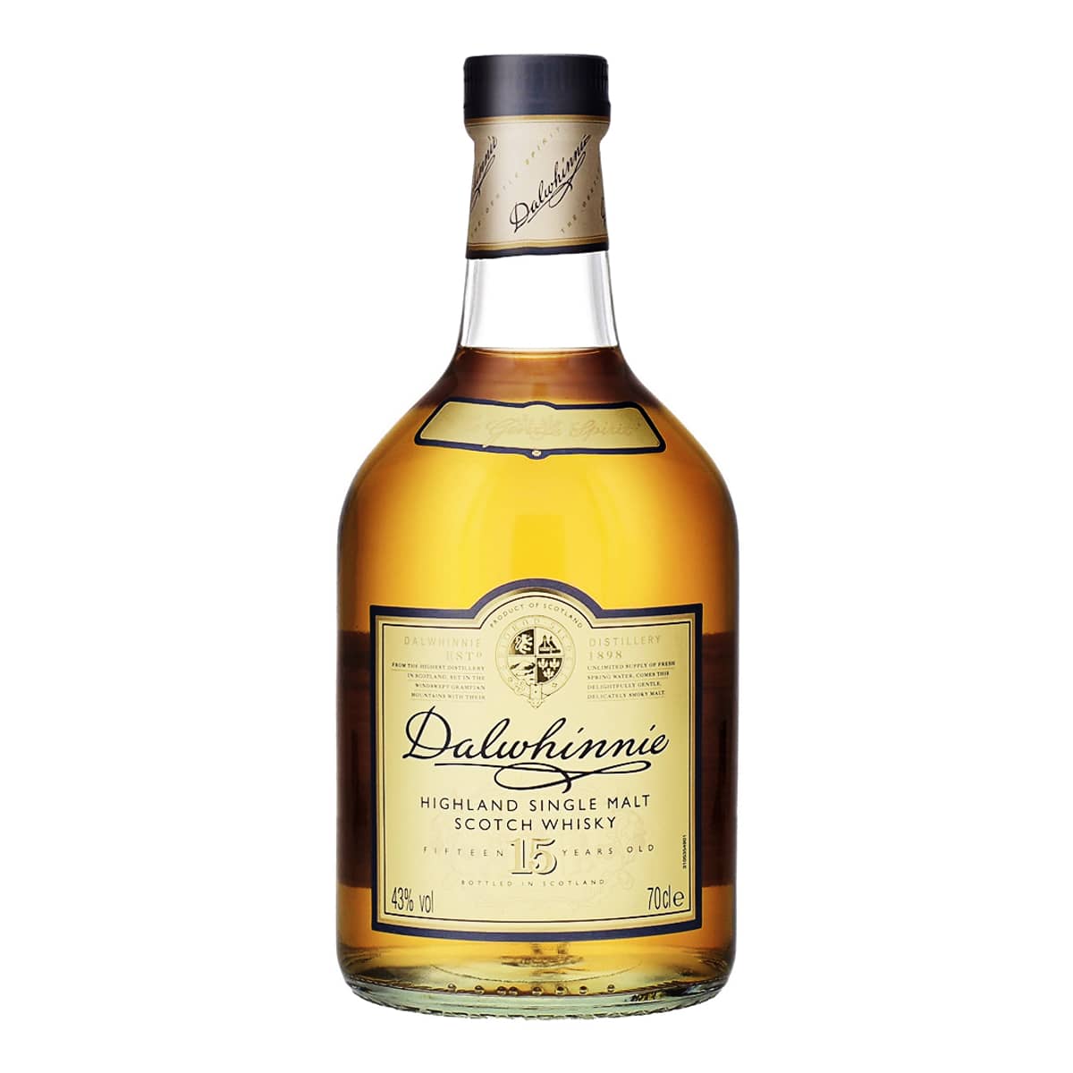 Dalwhinnie 15 Years Single Malt Whisky 70cl | Drinks.ch