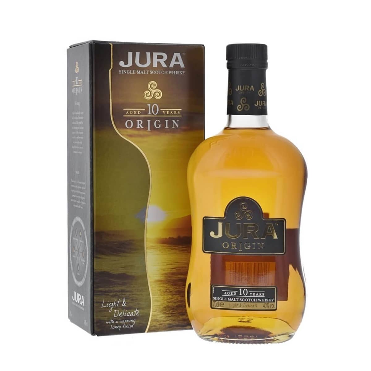 isle of jura origin 10 year single malt scotch whisky