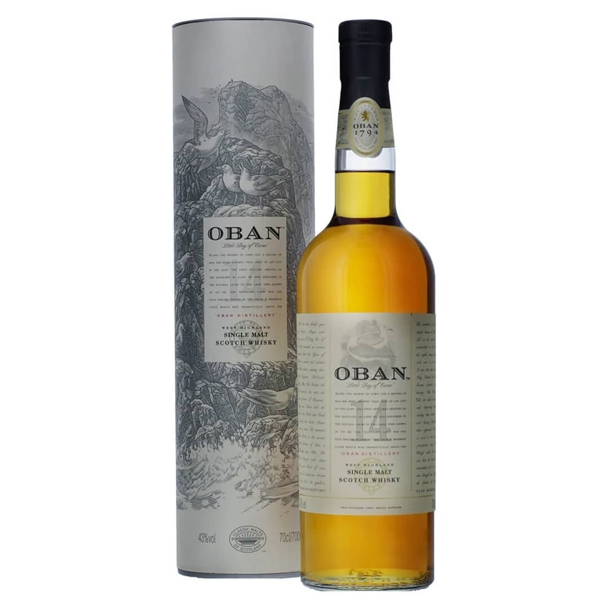 Oban 14 Years Single Malt Whisky 70cl Drinks.ch Oban 14 Years Single Malt Whisky 70cl Drinks.ch