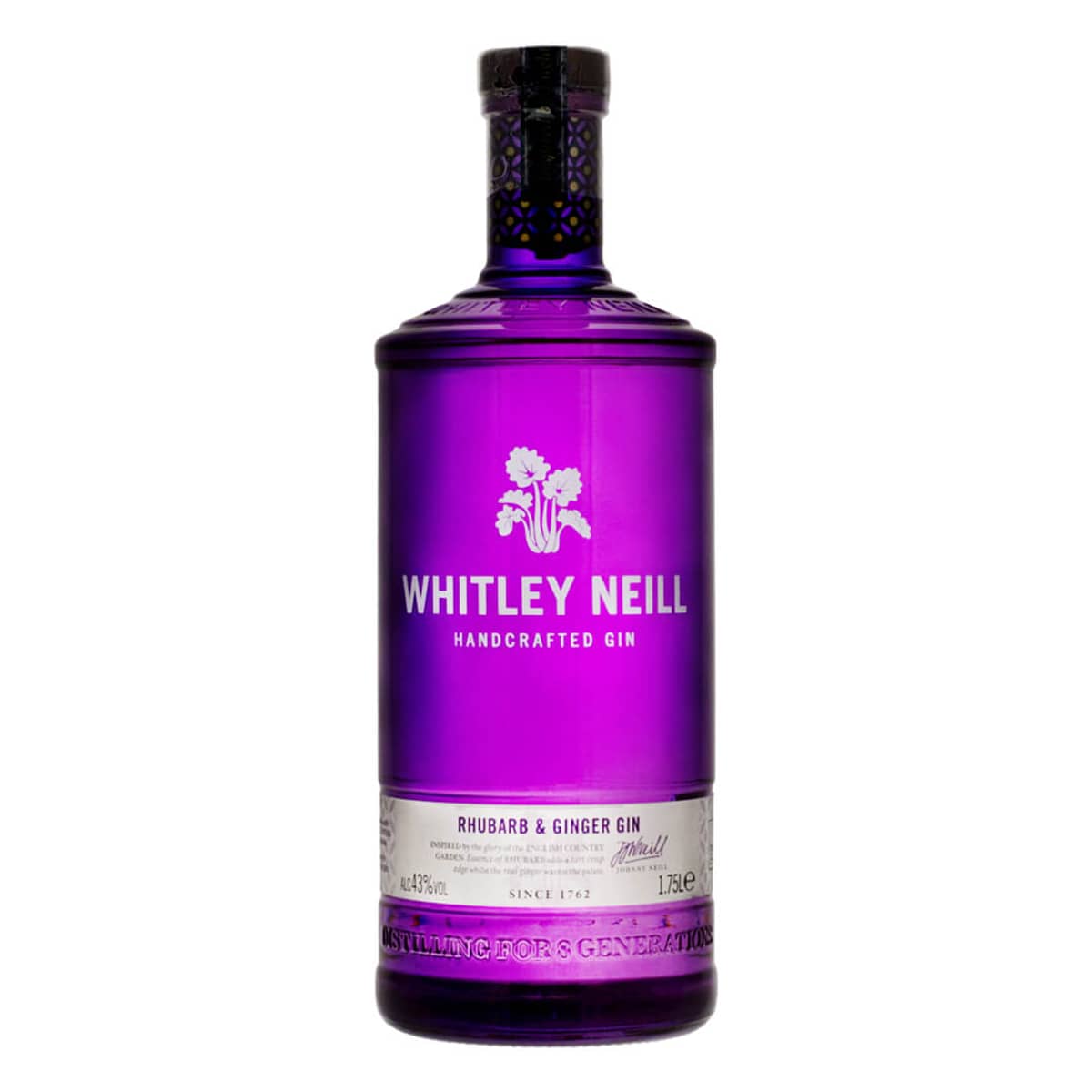 Whitley Neill Rhubarb & Ginger Gin 175cl | Drinks.ch