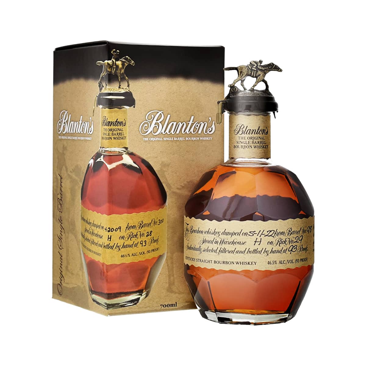 ウイスキー Blanton's Single Barrel Bourbo Blanton's Original Single Barrel Bourbon Whiskey 70cl | Drinks.ch