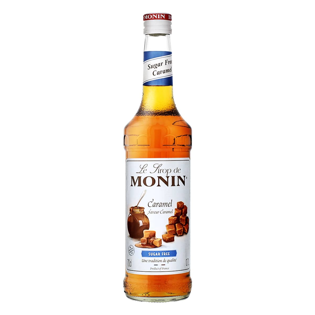 MONIN - Sirop de Chocolat Blanc pour Café, Cappuccino, Latte et