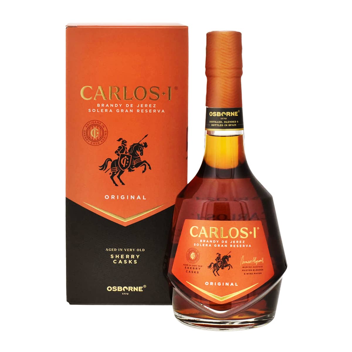ブランデー Carlos I Solera Gran Reserva Brandy Carlos I Solera Gran Reserva Brandy 70cl | Drinks.ch