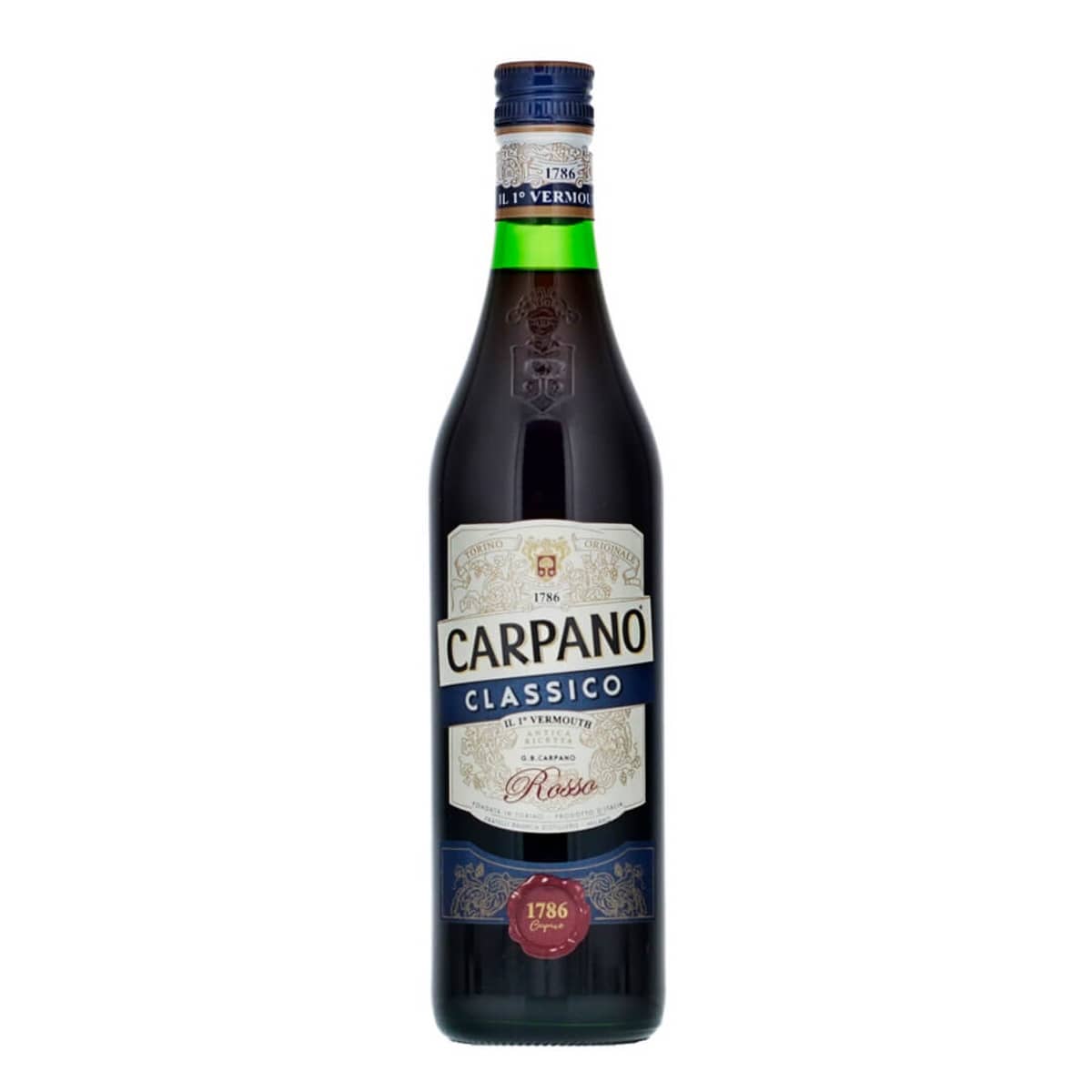 Carpano Classico Rosso Vermouth 75cl Drinks.ch