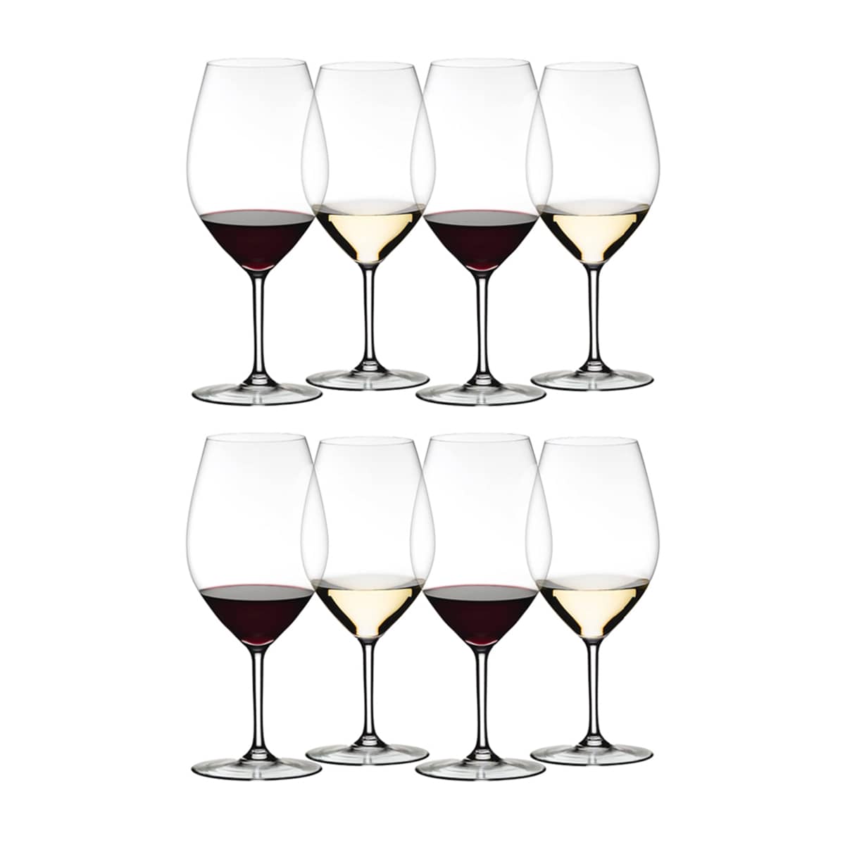 Riedel - Wine Friendly Wine Glasses, Red Wine, 667 ml (Set of 4)