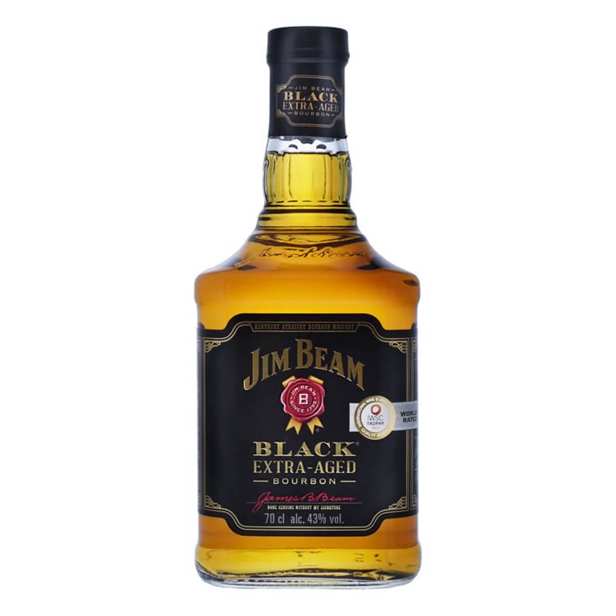Jim Beam Black Label Bourbon 70cl Drinks.ch